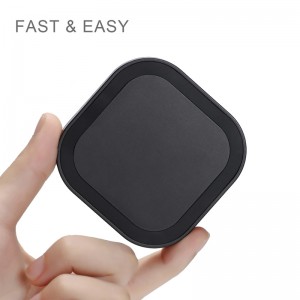 KPS-9501HC Oem mini ultravékony 10W gyors töltésű qi vezeték nélküli töltő mobiltelefonhoz
