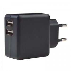 KPS-8301LC 5V / 2.4A kétutas USB töltő