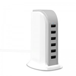 KPS-8405LC hat USB portos hálózati adapter (levehető váltakozó áramú kábellel)
