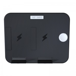 KPS-9301HC OEM forró eladó 10W gyors QI 2 mobil töltéssel, 3 az 1-ben vezeték nélküli töltővel, 30W adapterrel